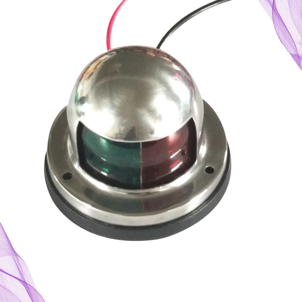 

1pcs Small Practical Double-Color Simple Lamp Boat Lights Yacht for Outdoor