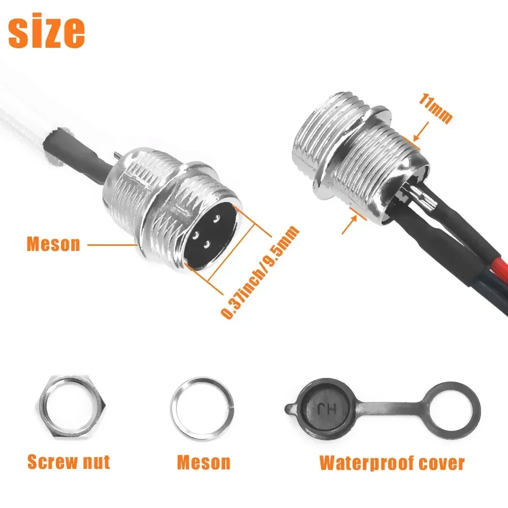 3-контактный/зубчатый 4-проводной для электрического умного