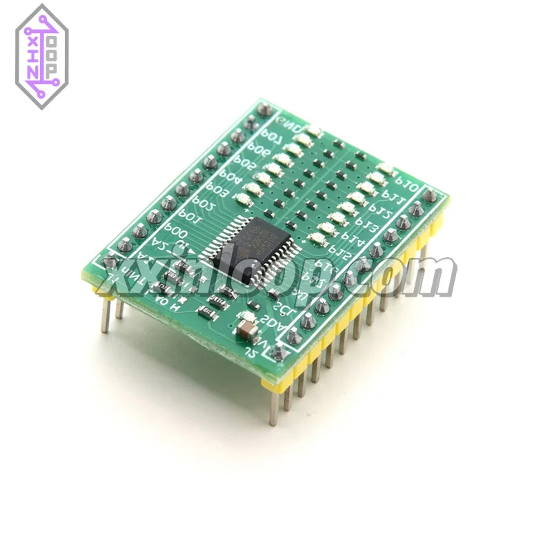 Фото Модуль расширения портов TCA9555 PCA9555 16-битный I2C GPIO с выходом прерывания, плата расширения цифровых входов/выходов для Arduino Raspberry №2