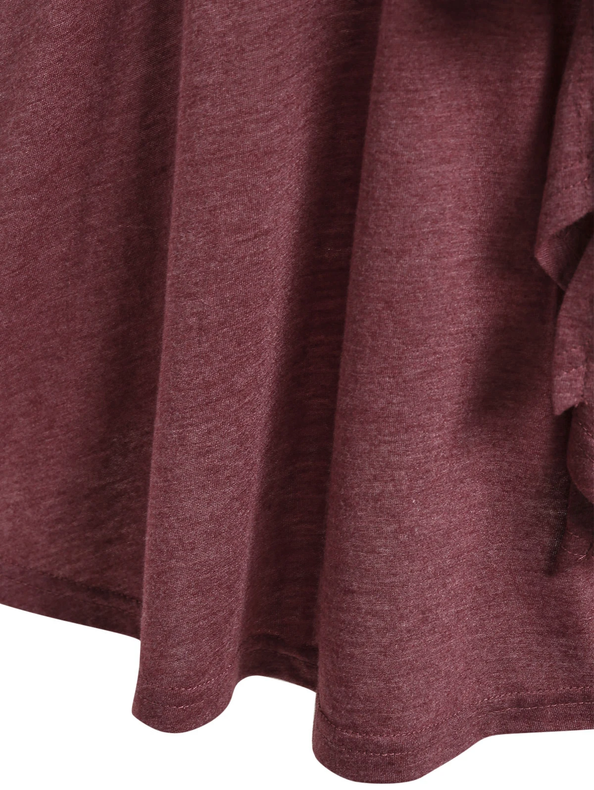 Футболка с квадратным вырезом и завязками на талии | Женская одежда