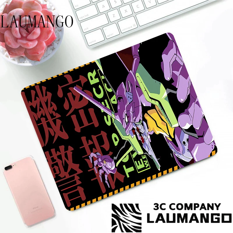 

Evangelion Pc Accessories Gaming Pad Mouse Mats Anime Rug Laptop Gamer Girl Mini Computer Desktop Table Mat Desk Protector Mause