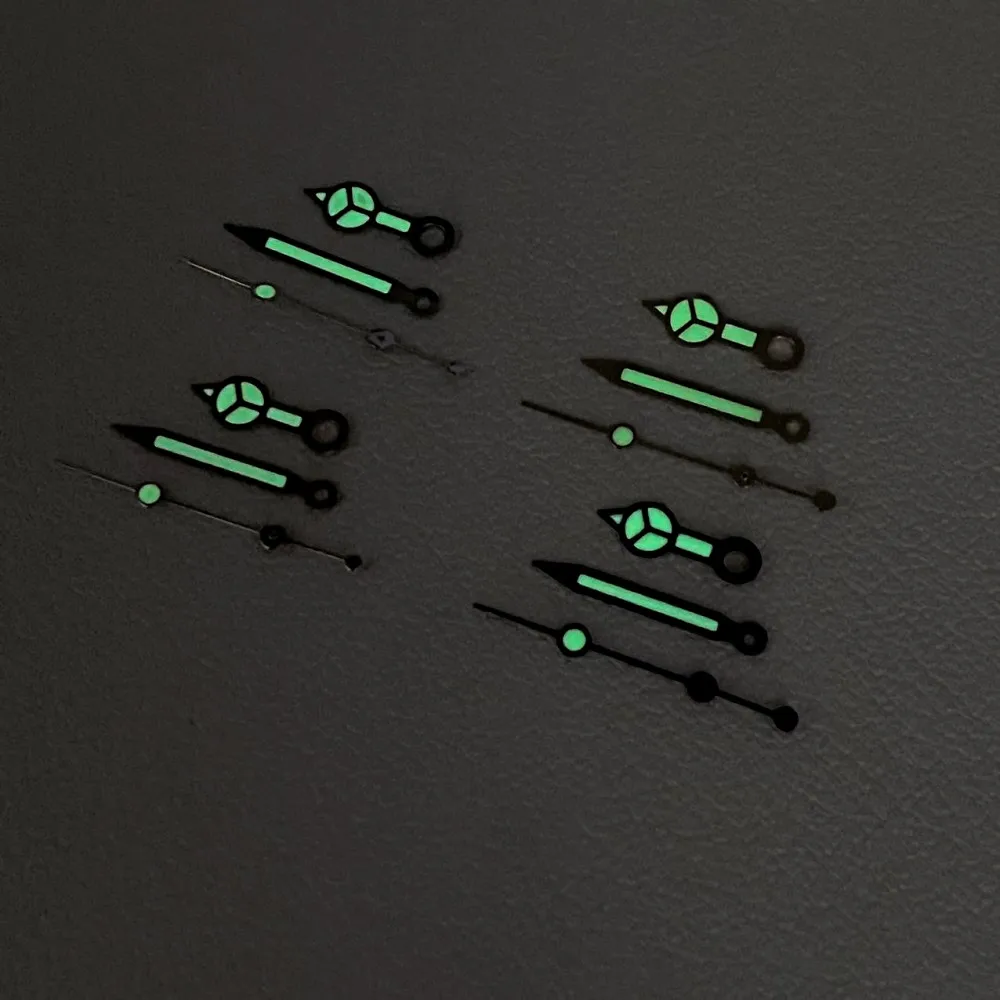 NH35 Pointer Green Luminous Watch Needle Multi-color Mechanical Watch Is Suitable For NH35A/NH36 Automatic Movement Modification