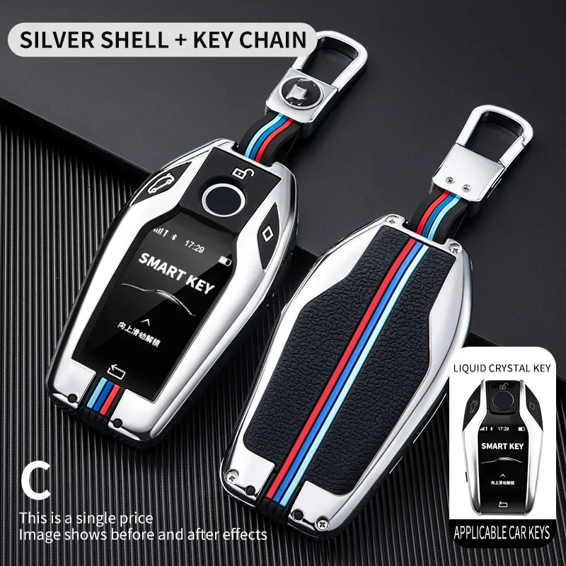 

Auto Key Bag Car Key Fob Cover For Bmw 1 3 5 7 Series X1 X3 X5 X6 X7 F30 G20 F34 f31 G30 G01 F15 G05 I3 M4 Accessories