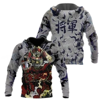 tessffel japanese samurai tattoo spirits ghosts retro long sleeves harajuku 3dprint menwomen streetwear casual funny hoodies x6