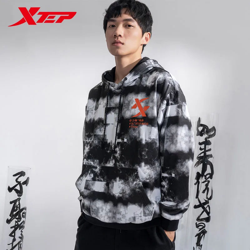 

Xtep Men Hoodie Sport Clothes Hoodies Spring Autumn Shaolin Series Outdoor Casual Wear 980329930772