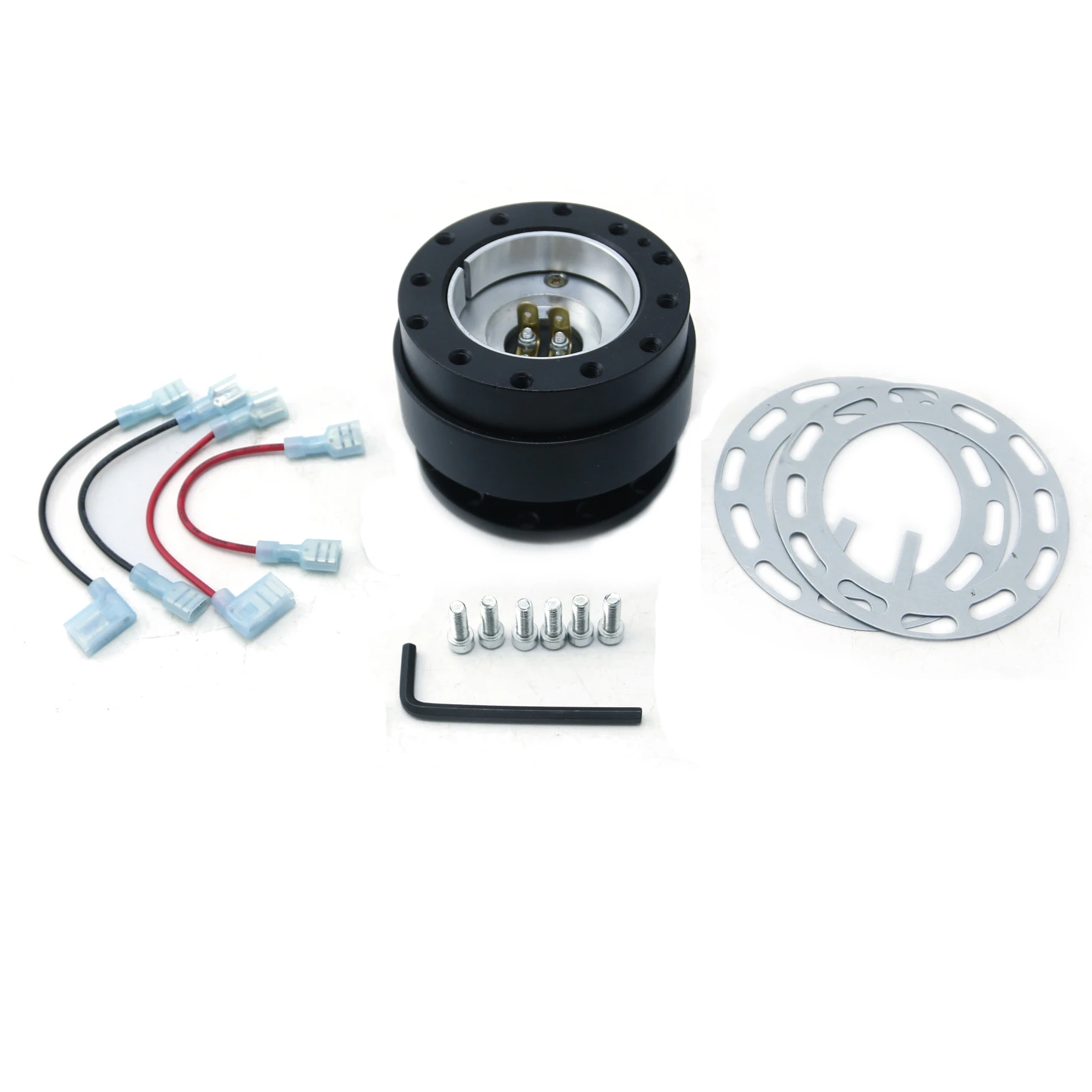 

Подходит для универсального автомобильного рулевого колеса, быстросъемный адаптер ступицы, комплект с замком, автомобильные аксессуары, с...