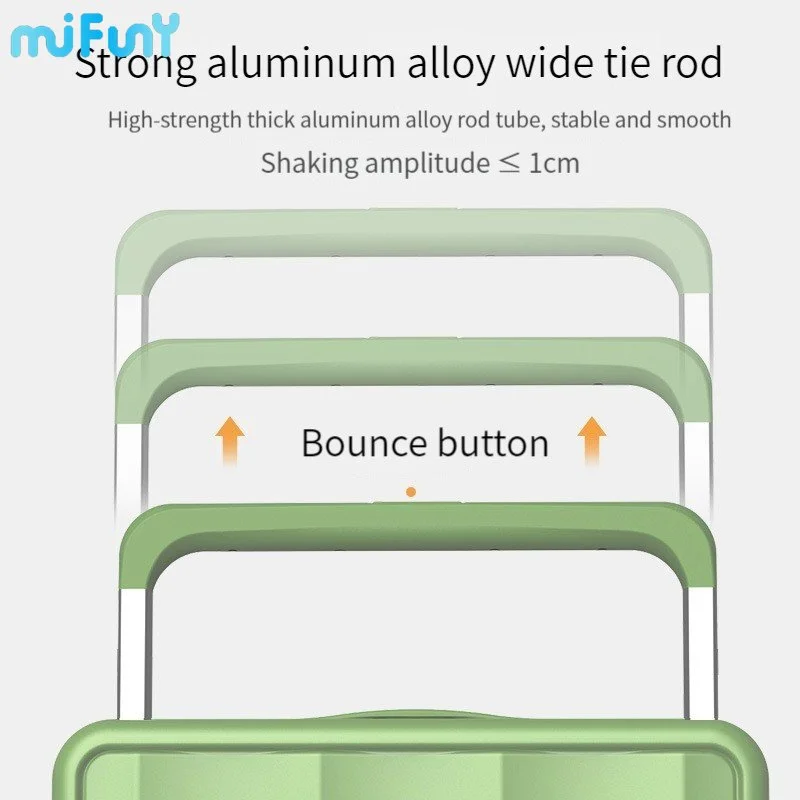 MiFuny Rolling Luggage Wide Trolley Business Suitcases Set Durable Carry on Luggage with Wheels Travel Boarding Code Box Spinner