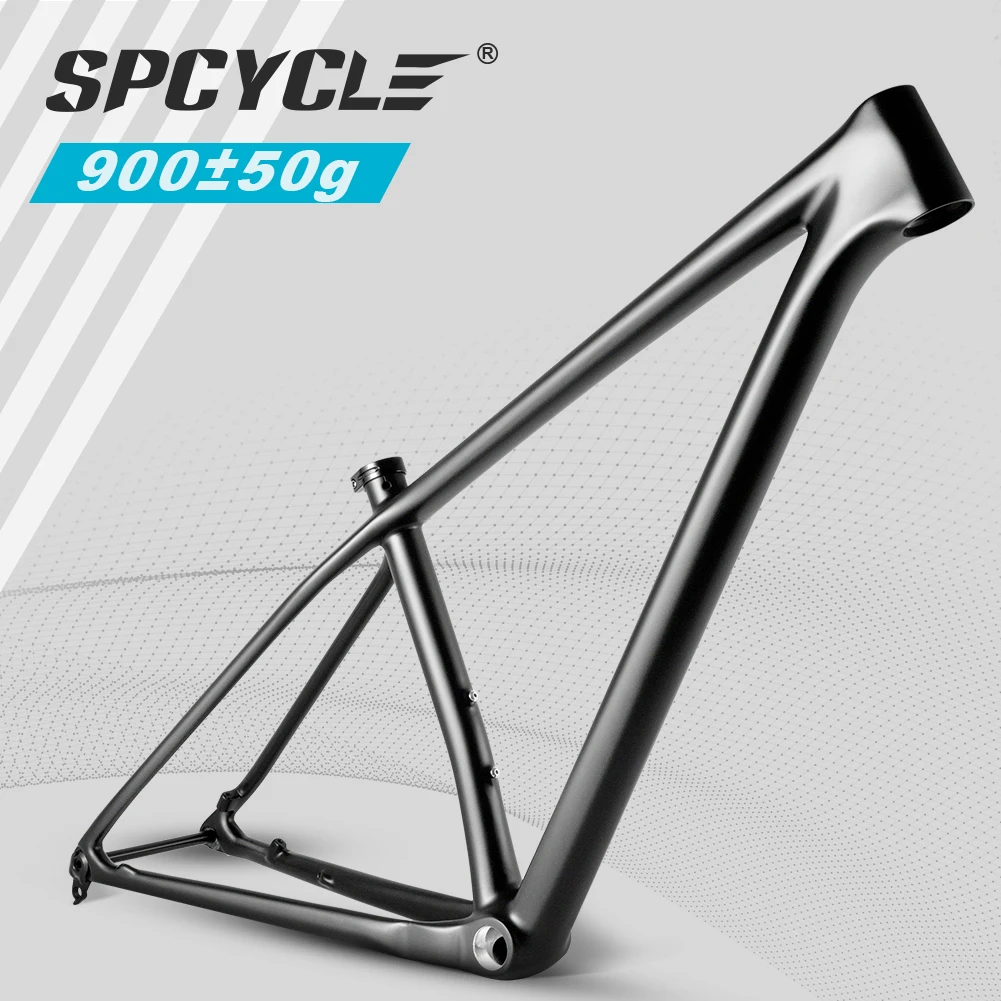 Spcycle 29er Mountain Bike Carbon Frame 29 Boost 1x12V Hardtail Bicycle Frames BSA Super Light 1000 Carbon MTB Frame