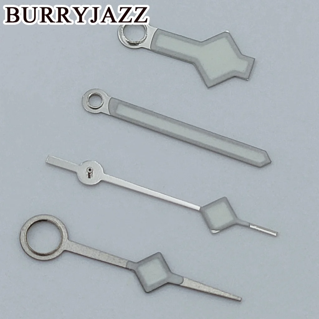 BURRYJAZZ NH34 GMT часы серебряные, черные, золотые, розовые, золотые, зеленые светящиеся стрелки (art.: 3920c7bced0df) - 3920c7bced0df
