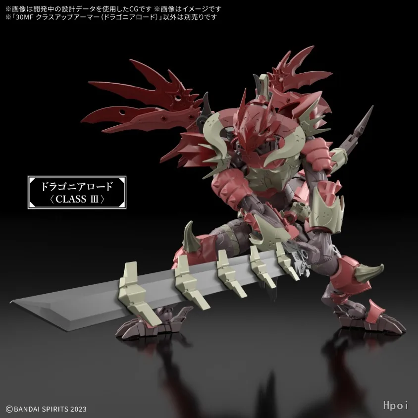 Фото Коллекционные фигурки BANDAI SPIRITS 30MF Dragonia Knight и Dragonia Lord: Модели-куклы в подарок для фанатов №5