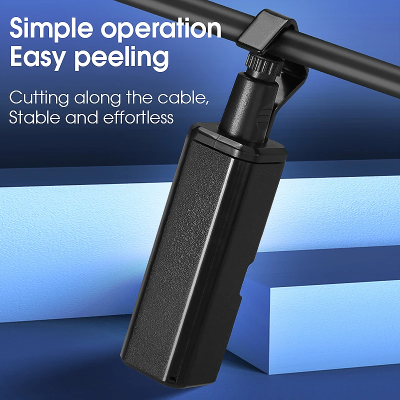 AUA-4529 4.5-29mm Round Cable Stripper Tool Cable Jacket Slitter Dual Use Longitudinal transverse
