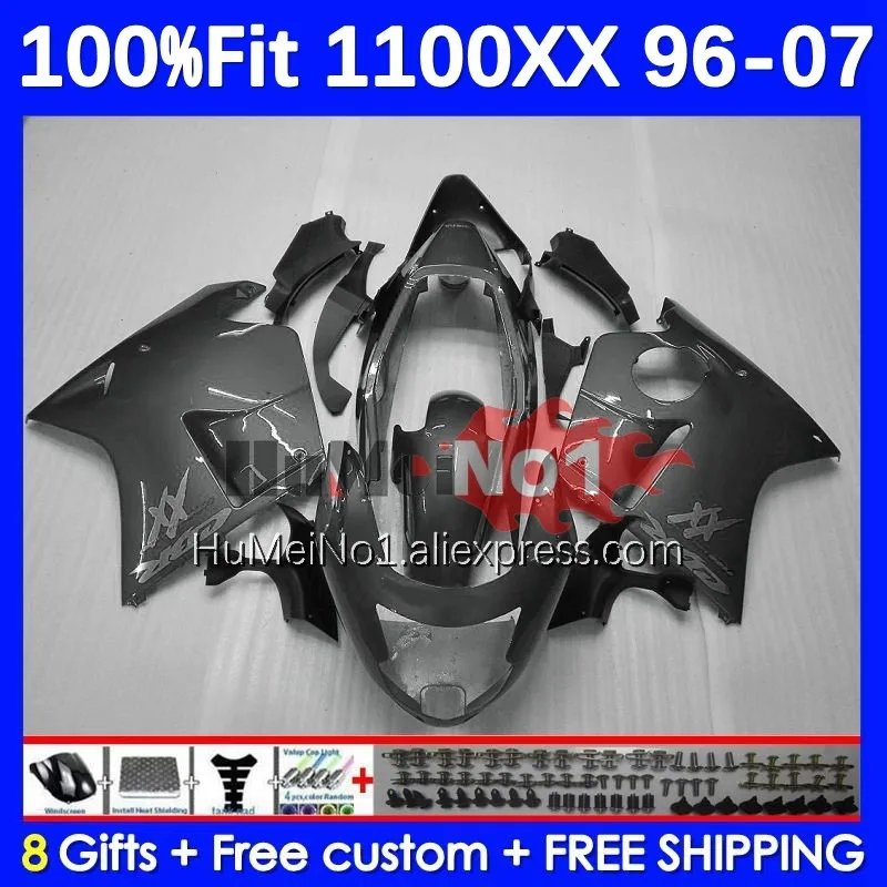 

OEM Blackbird For HONDA CBR 1100 XX 1100XX 93No.135 grey stock CBR1100XX 96 97 98 99 00 01 2002 2003 2004 2005 2006 2007 Fairing