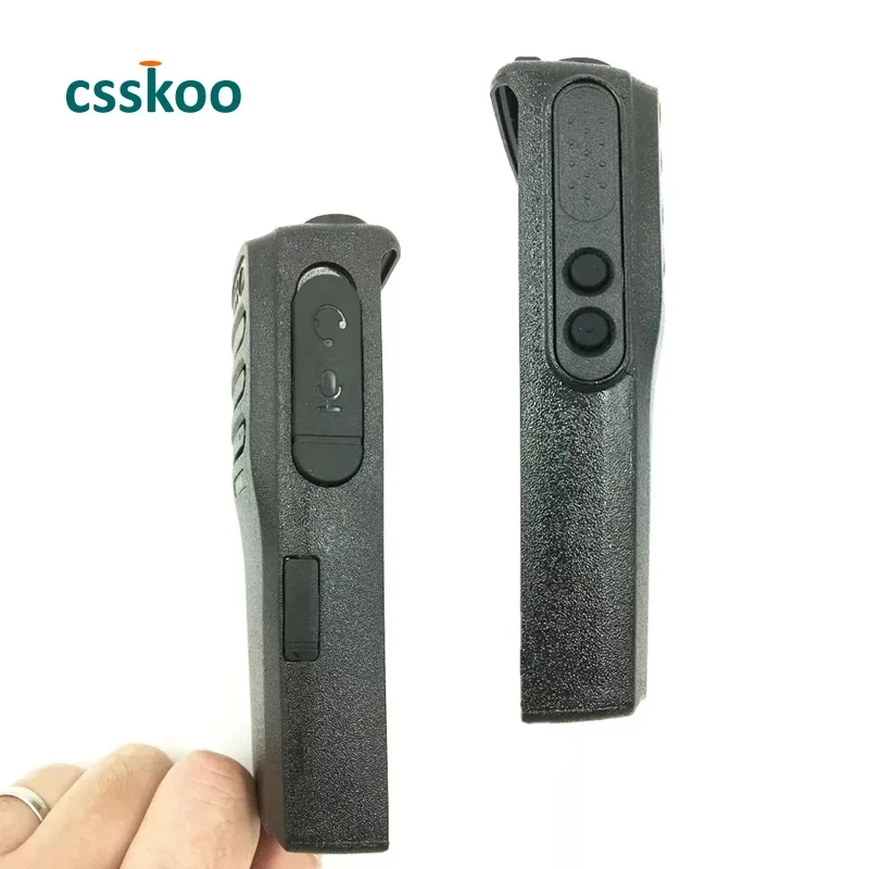 10Pcs DEP450 Housing Shell Front Case With Volume And Channel Knobs For Motorola XIR P3688 DP1400 DEP450 Radio