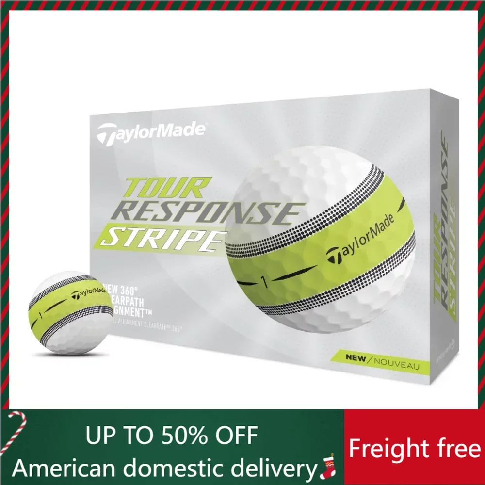 

Stripe Golf Balls, 12 Pack, White,freight free