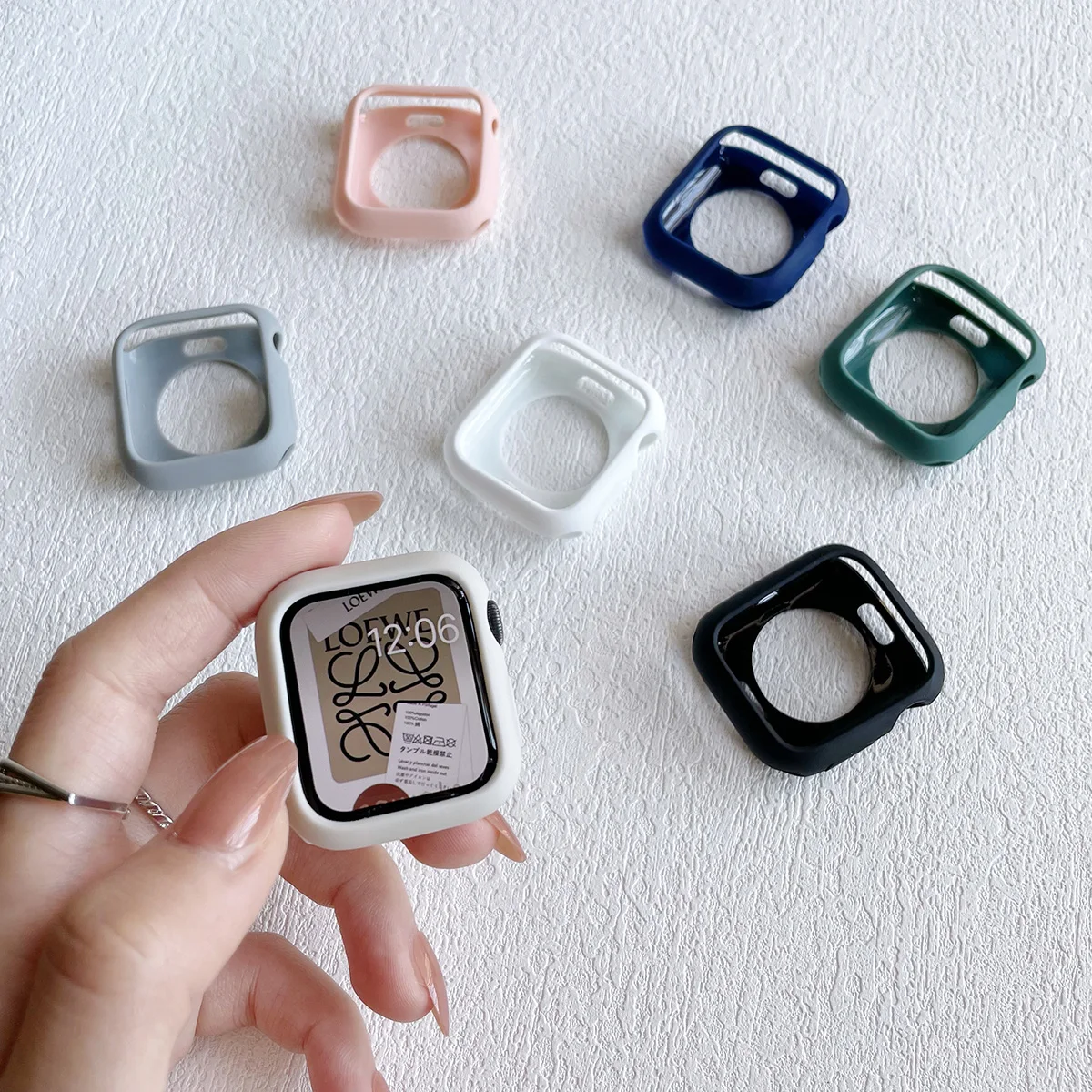 

for Apple watch case 45mm 41mm 44mm 40mm 42mm 38mm iwatch Accessories silicone Protector Cover Apple watch series 3 4 5 6 SE 7