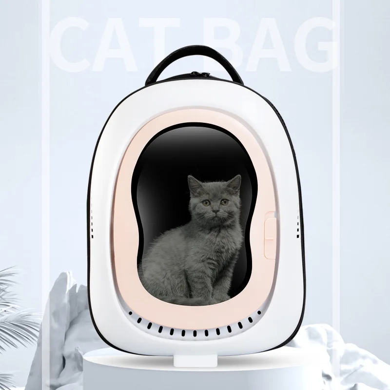 Breathable Cat Bag Travel Portable Space Capsule Shading Shoulder Pet Backpack Suitable for Cats Large Capacity Cat Supplies