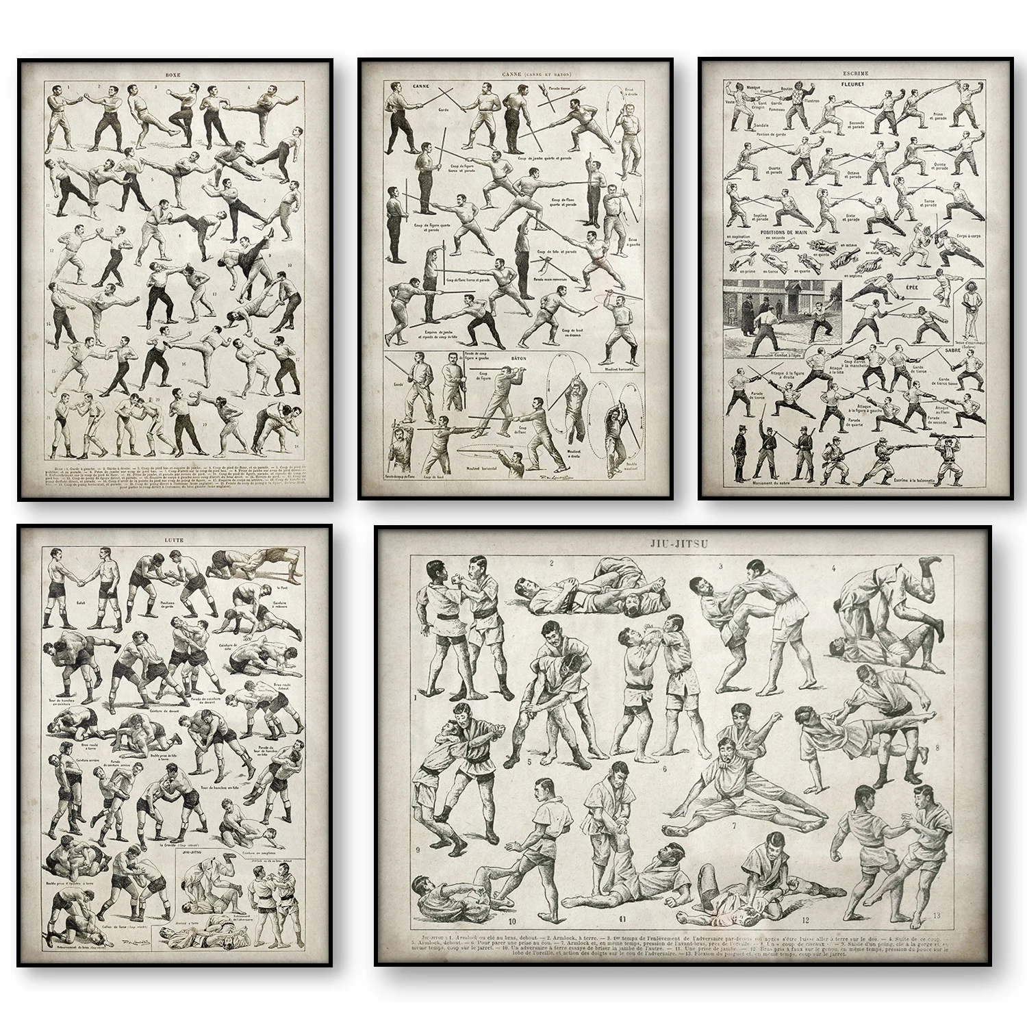 

Настенная Картина на холсте «джиу джитсу»