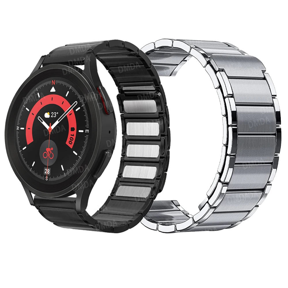 

Stainless steel Strap For Samsung Galaxy Watch 5 Pro 44/40mm Metal Watch4 Classic 46/42mm Active2 S3 20/22mm Magnetic Loop Band