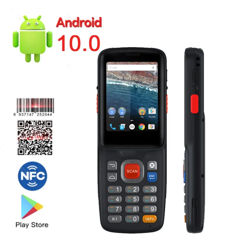 KEFAR Handeld PDA Terminal Wireless 2D QR PDF417 Barcode Scanner Data Collector WiFi 4G Bluetooth Bar Code Reader GPS POS PDA