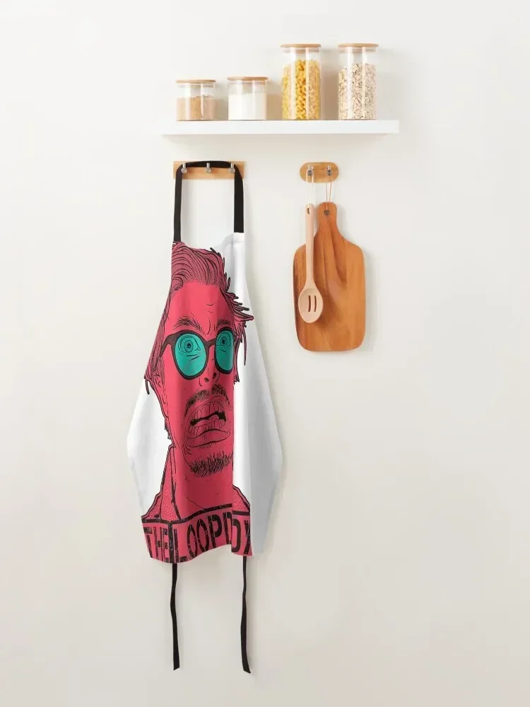 Фартук в стиле фанк-джаз и глубокий дом поп-арт музыкальный фартук для официанта