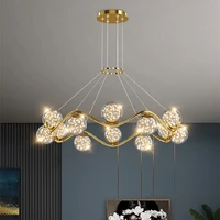 nordic light luxury atmosphere living room chandelier creative star home decor modern minimalist creative restaurant lamp