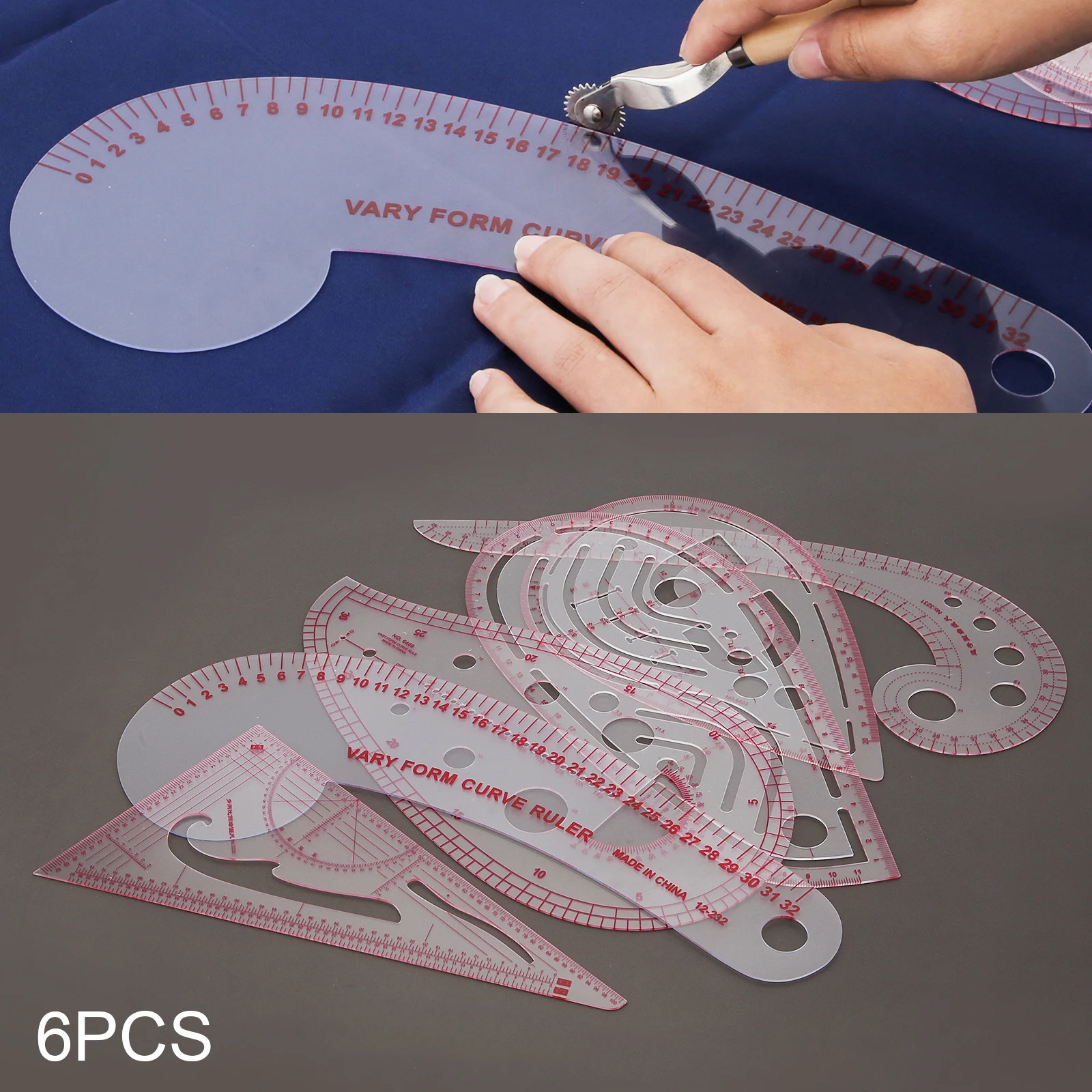 

6 видов пришивания метрические инструменты для шитья измерительная линейка для шитья шаблон для изготовления узоров сделай сам для платья одежды гибкий шаблон для рисования