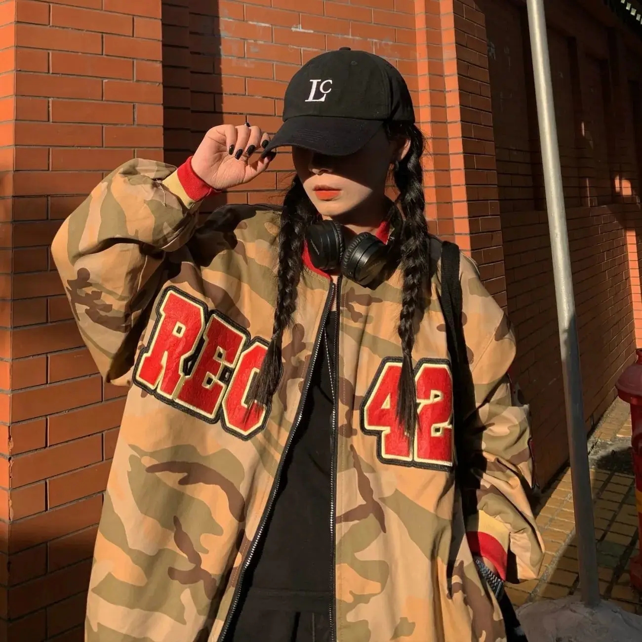 Американская Ретро камуфляжная бейсбольная форма куртка осень 2022 Новинка