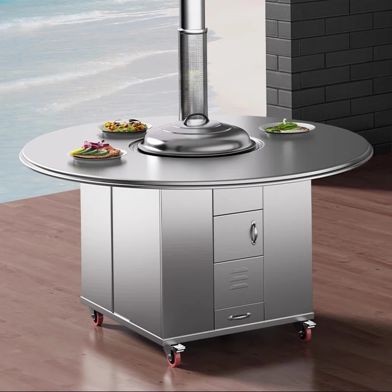 Круглые нагревательные печи для дров обогреватели патио гриль барбекю