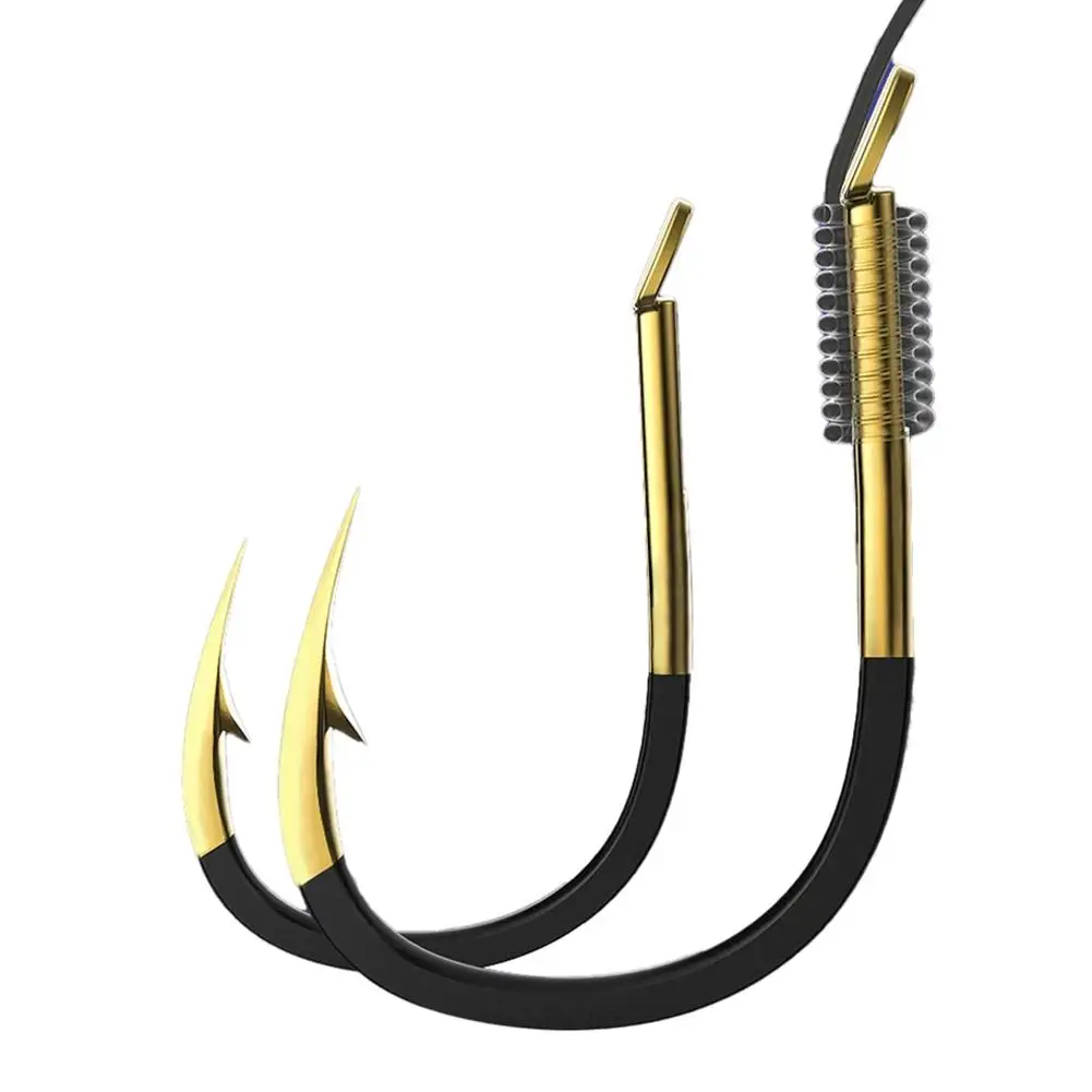 

20 шт./комплект, двойные рыболовные крючки из углеродистой стали