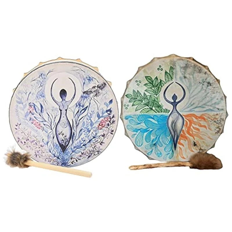 2 упаковки барабаны шамана духовная Музыка Жизни ручная работа шаманические с
