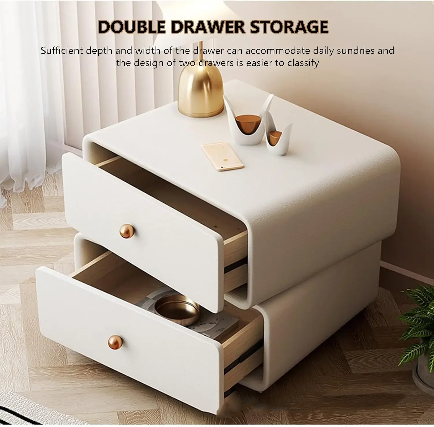 Тумбочка из цельной древесины тумбочка для прикроватной тумбочки в стиле