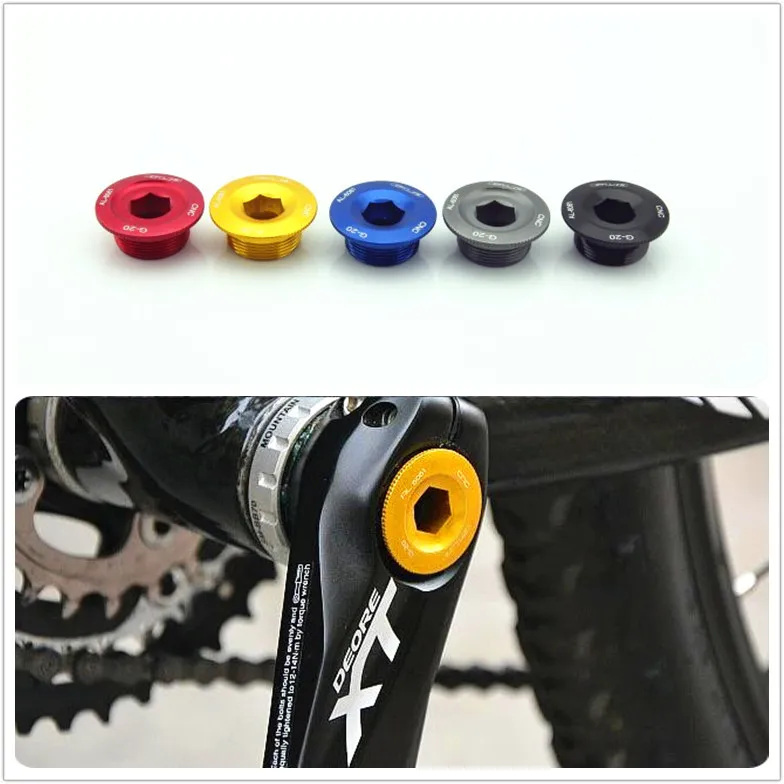 Качественный Нижний Кронштейн CNC звездочка BB кривошипы крышка болт винт для