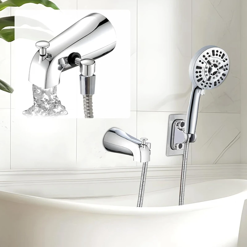 Излив для ванны с переключателем смеситель душа и шестигранным ключом подходит