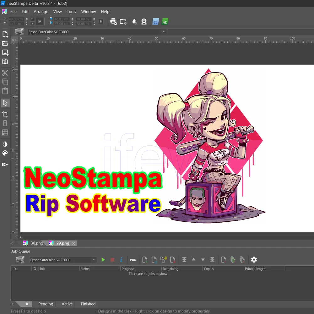 Программа NeoStampa Rip 10.2.4 для цифровой текстильной печати программное обеспечение Usb