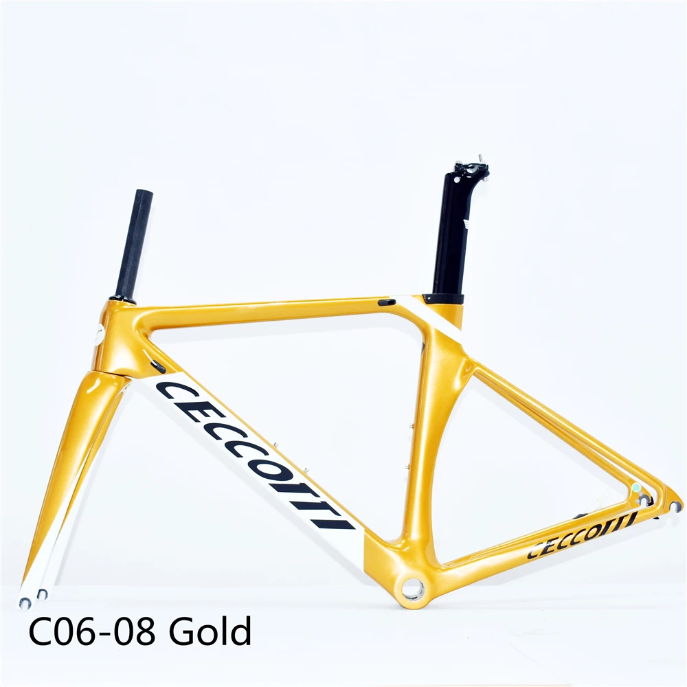 Карбоновая рама шоссейного велосипеда нижний кронштейн BSA V-образный обод