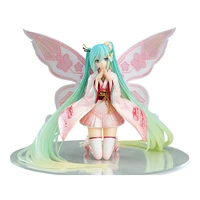 genuine anime figure hatsune vocaloid racing miku tony wafuku action figure miku action figure collectible model doll toy