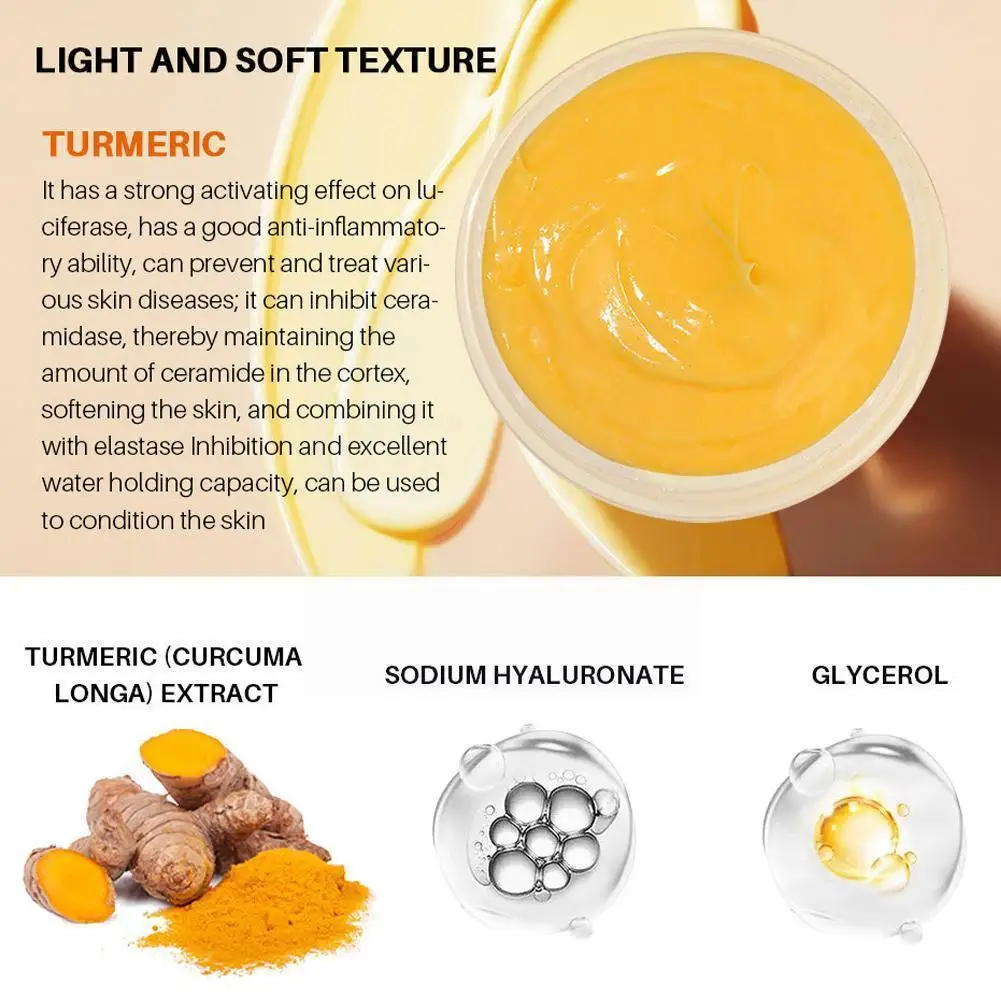 

Крем-куркума для удаления акне, поры, пятна, средство для борьбы с кожей, увлажняющее лечение, удаление токсинов O0s7