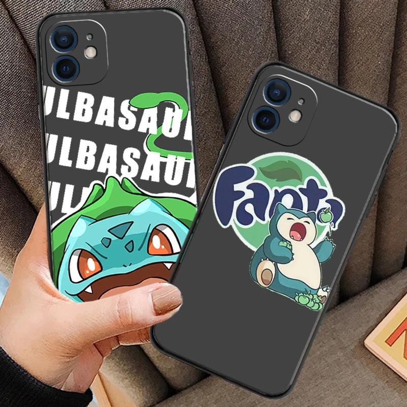 

Pokemon Pikachu Phone Cases For iPhone 11 12 Pro MAX 6S 7 8 Plus XS MAX 12 13 Mini X XR SE 2020 Soft TPU Funda Carcasa