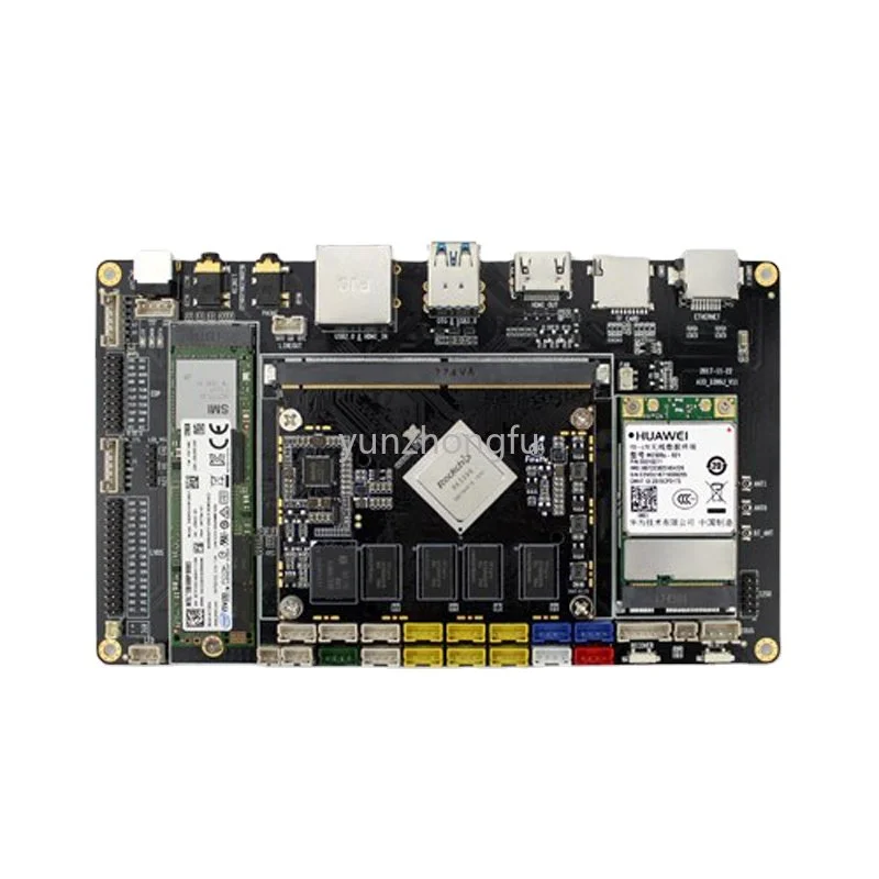 

AIO-3399j Six-Core 64-Bit Development Board Hongmeng Android Ubuntu Server Industrial Control PC Open Source