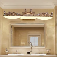 Makeup Vanity Lights Wall Golden Waterproof Switch Vanity Lights Desk Wall Mirror Bathroom Wandleuchte Home Decor EH60VL