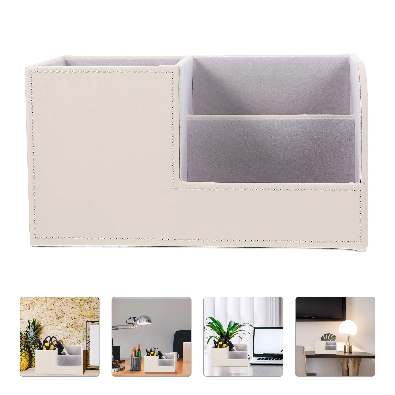 

Storage Box Office Holder Wear-resistant Stationery Organizer Table Accessory