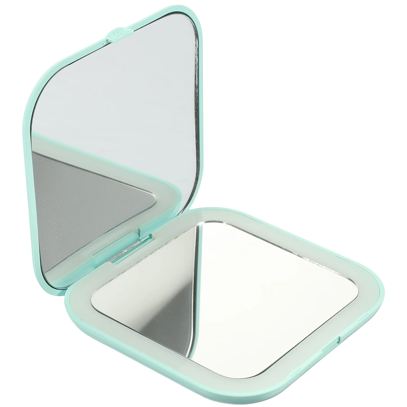 

Mirror Mirrors Makeup Travel Vanity Lights Light Led Pocket Women Portable Folding Compact