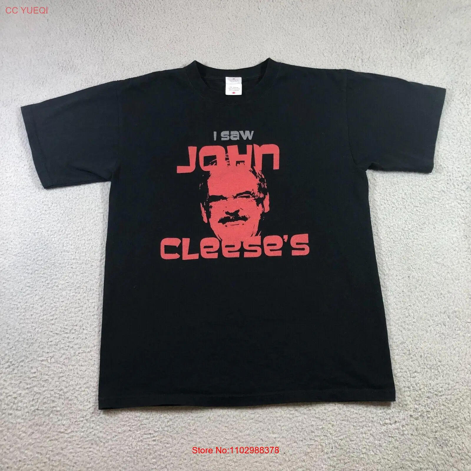 Футболка Anvil мужская M черная I saw John Cleese's comedy