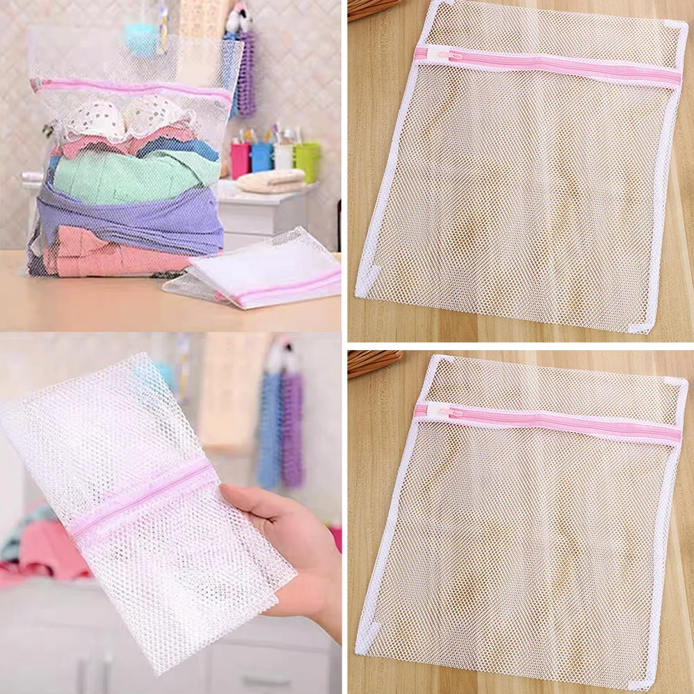 

1PC Bra Underwear Products Zippered Mesh Laundry Bags Baskets Household Cleaning Tools Accessories Laundry Care 2022 New