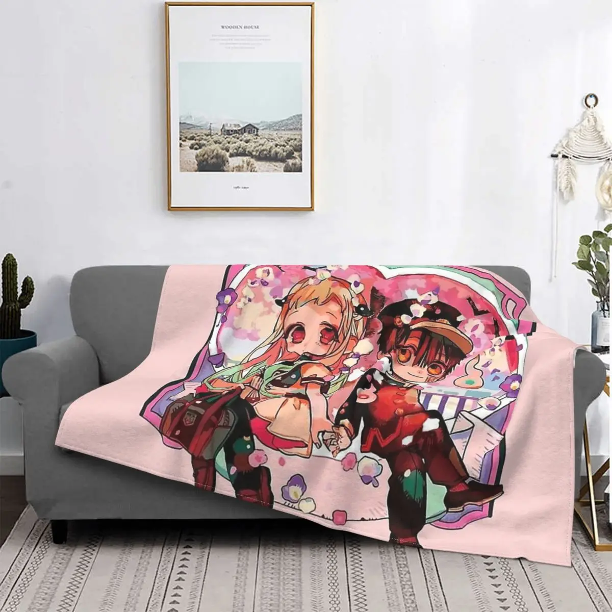 

Портативные теплые одеяла Hanako Kun, манга, Яширо и мальчик