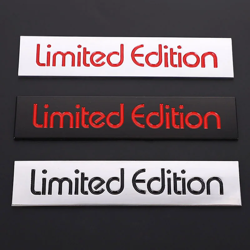 

Металлическая 3D Автомобильная наклейка ограниченный выпуск эмблема значок наклейки для BMW Audi Honda Skoda Jeep Toyota Ford Focus Nissan Opel Peugeot