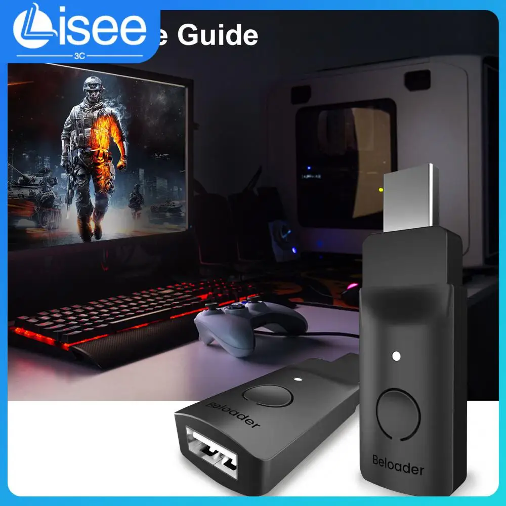 

Usb Adaptador New Transmitter Waterproof Durable Adapter For Ps5 All Games Controller Converter Keyboard Mouse Handle