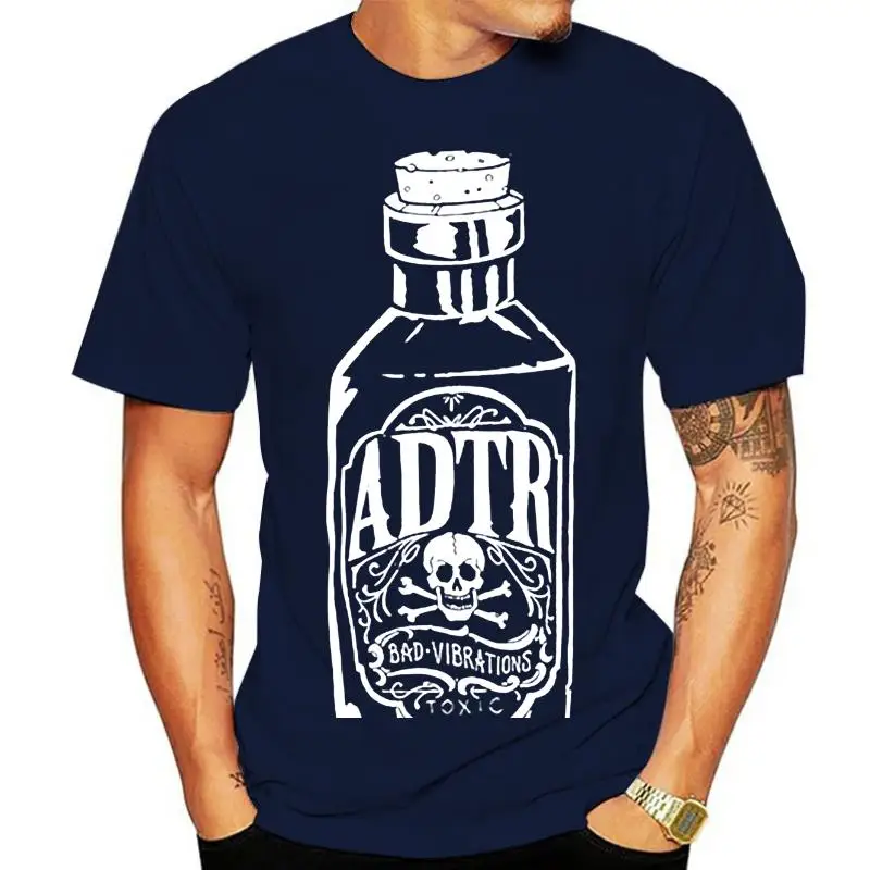 A Day To Remember Adtr Bad Vibrations Logo Black White Men'S T-Shirt S-2Xl Birthday Gift Tee Shirt