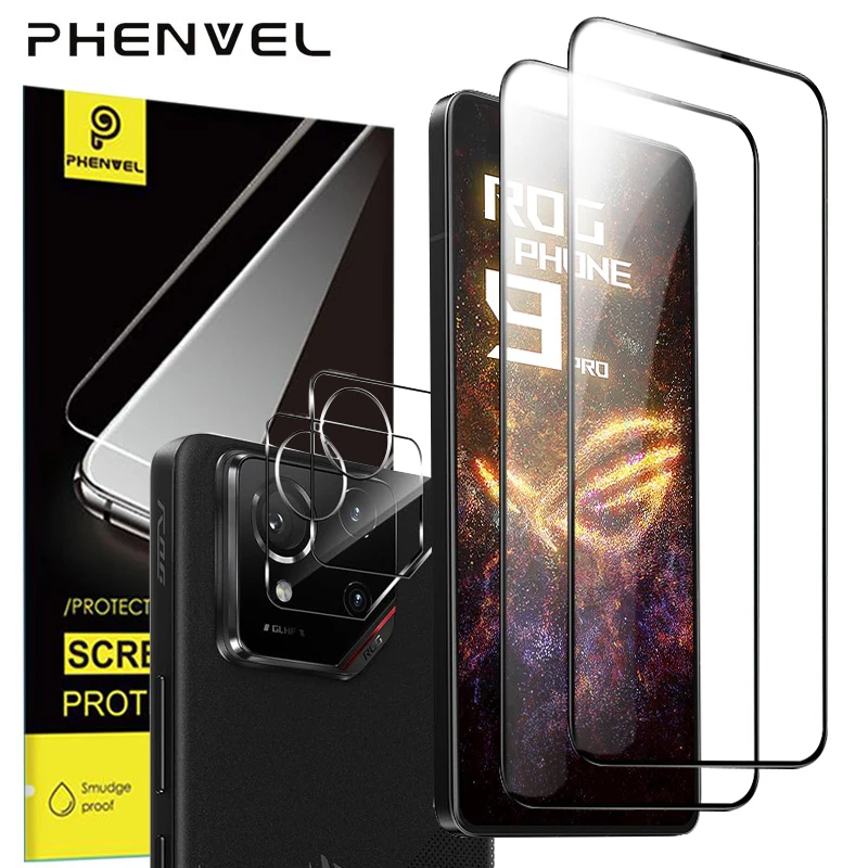 Фото Oleophobic Защитное стекло для Asus ROG Phone 9 Pro Антибликовое закаленное стекло Защитная пленка для экрана №1