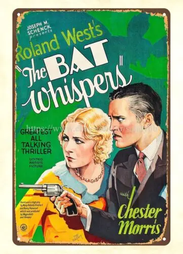 Настенный дом таверна 1930 фильм ужасов шепот летучая мышь металлический жестяной